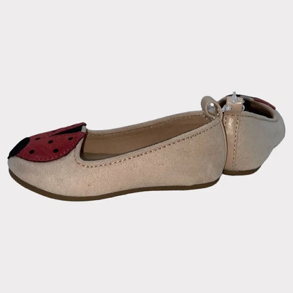 NWT Old Navy Toddler Girls Lady Bug Flat Shoes Size 5